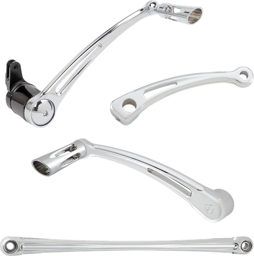 ARLEN NESS - 420-107 - Deep Cut Foot Control Kit w/ Heel/Toe Shifter - Chrome
