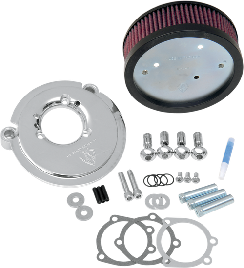 ARLEN NESS - 18-825 - Big Sucker Air Filter Kit - Chrome - Stage I