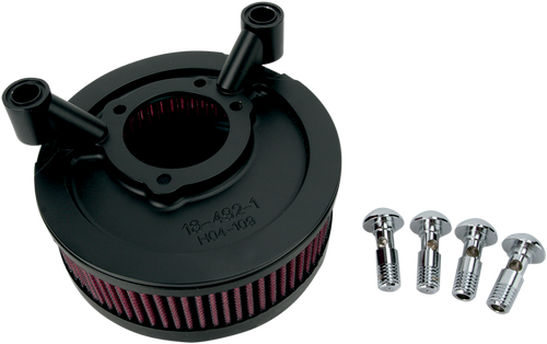 ARLEN NESS - 18-826 - Big Sucker Air Filter Kit - Black - Stage I