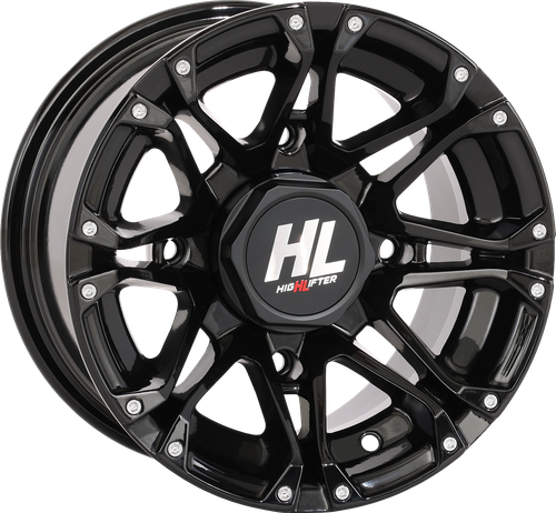 HIGH LIFTER - 12HL03-1211 - Wheel - HL3 - Rear - Gloss Black - 12x7 - 4/110 - 2+5 (-47 mm)