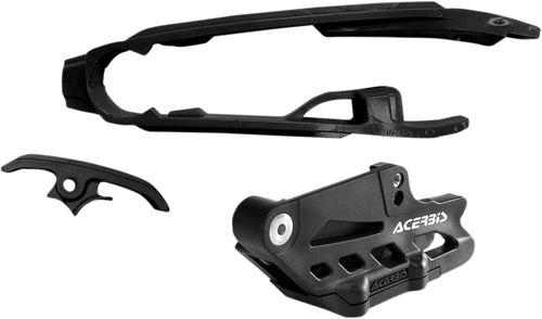 ACERBIS - 2462630001 - Chain Guide 2.0 and Slider Kit - Husqvarna/KTM/Gas Gas - Black