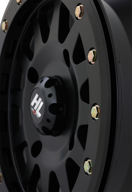 HIGH LIFTER - 14HLA1-1437 - Wheel - HLA1 Beadlock - Front/Rear - Matte Black - 14x7 - 4/137 - 5+2 (+40 mm)