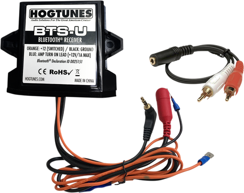 HOGTUNES - BTS-U - Bluetooth Receiver - Universal