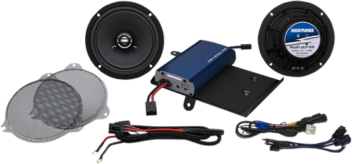 HOGTUNES - G4 SG KIT-RM - Front Speaker Kit - 225-Watt Amp