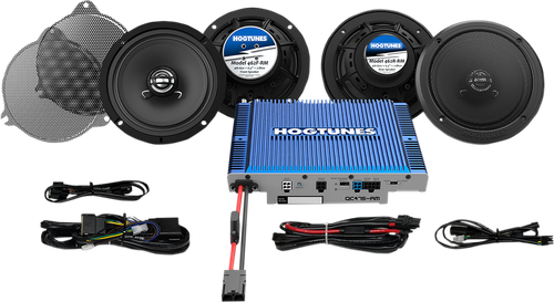 HOGTUNES - QC ULTRA 4-RM - Speaker/Amp Kit - FLHT/FLHX/FLTR