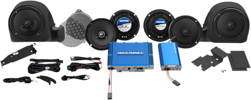 HOGTUNES - QC ULTRA 6-RM - Speaker/Dual Amp Kit - Ultra