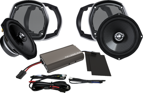HOGTUNES - 702-XL AMP KIT - Amplifier/Speaker Kit - 225 W - Lower Fairing