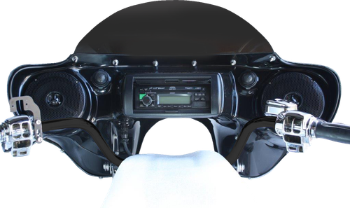 HOPPE INDUSTRIES - HPKT-0037A - Sport Stereo Fairing - Handlebar Control - Road King
