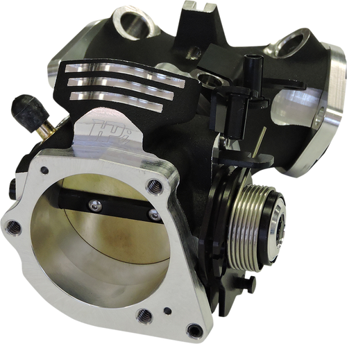 HORSEPOWER, INC - HPI-58D1-76B - Max Flow Throttle Body - Black - Twin Cam - 58 mm