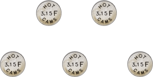 HOT CAMS - 5PK1000315 - Valve Shim - 10.00 x 3.15 - 5 pack