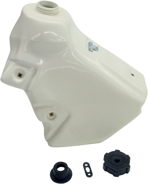 IMS PRODUCTS INC. - 115520-W1 - Large-Capacity Gas Tank - White - Kawasaki/Suzuki - 3.2 Gallon