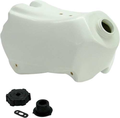 IMS PRODUCTS INC. - 117314-W1 - Large-Capacity Gas Tank - White - Yamaha - 3.4 Gallon