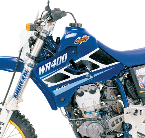 IMS PRODUCTS INC. - 117319-B2 - Large-Capacity Gas Tank - Blue - Yamaha - 4.0 Gallon