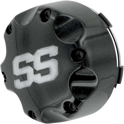 ITP - B110SS - Center Cap - Replacement/Wheel - SS112 - Black with Silver Lettering - 4/115