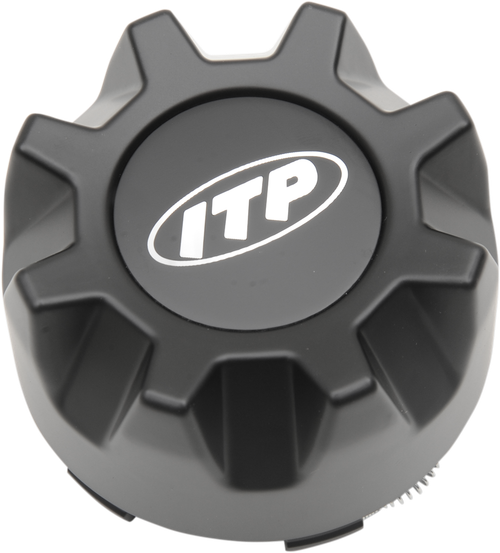 ITP - C110ITP - Center Cap - Replacement/Wheel - Hurricane - Black