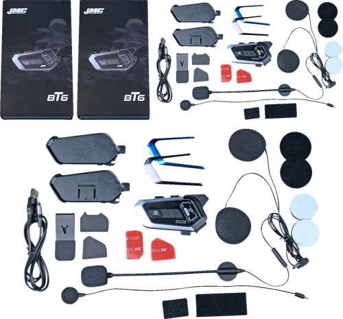 J & M - HS-BT6-UNV-D - Headset - Bluetooth - Universal - Dual Pack