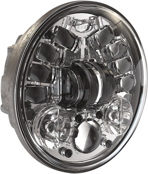 J.W. SPEAKER - 0555101 - Adaptive 2 LED Headlight - 5-3/4” - Chrome