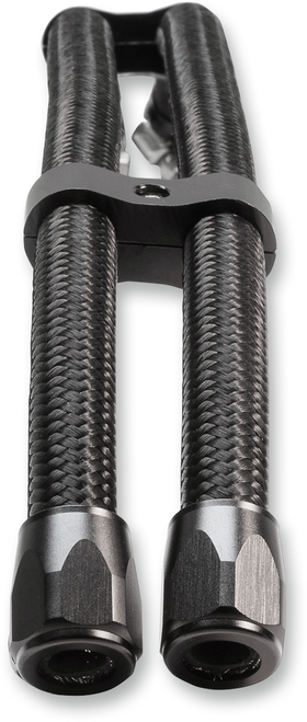 JAGG OIL COOLERS - 211-JLWN06 - Oil Hose Upgrade Kit - Black - 3'