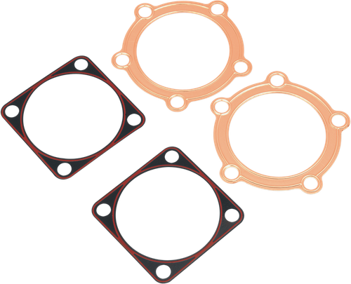 JAMES GASKET - JGI-16770-36-C - Copper Head Gasket/Metal Base Gasket - '36-'47 Knucklehead