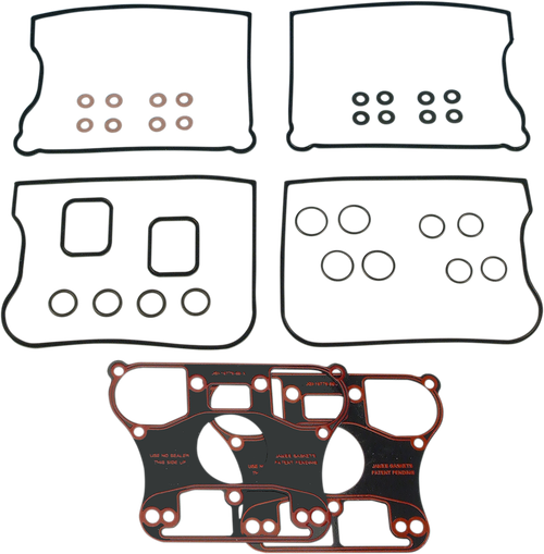 JAMES GASKET - JGI-17038-90 - Rocker Box Rubber Gasket - Big Twin