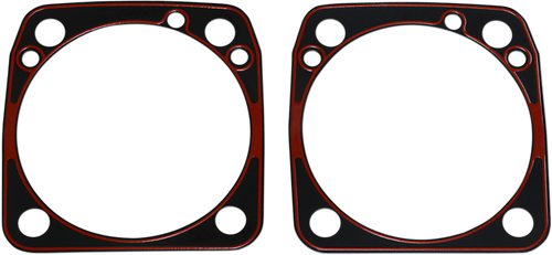 JAMES GASKET - JGI-16777-94-S - Metal Base Gasket - Big Bore - 3.625” - EVO Big Twin