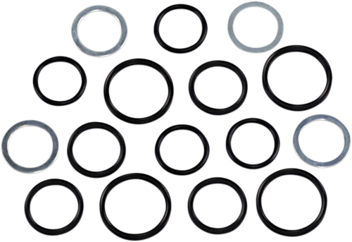 JAMES GASKET - JGI-11133-FLH - Pushrod Seal Set - Shovelhead