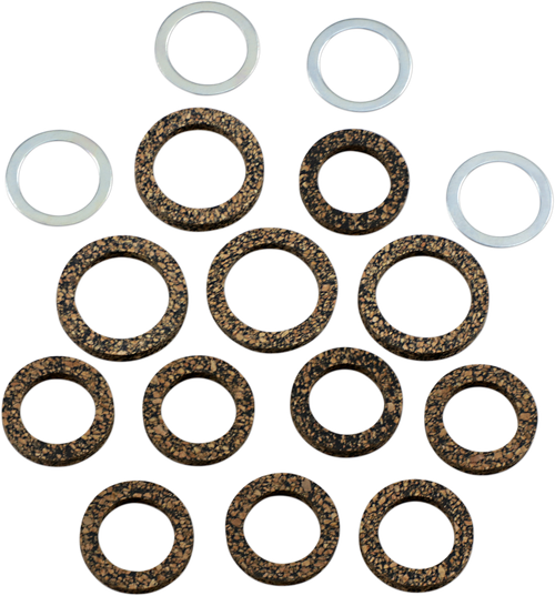 JAMES GASKET - JGI-17955-48-FL - Pushrod Seal Set - Big Twin