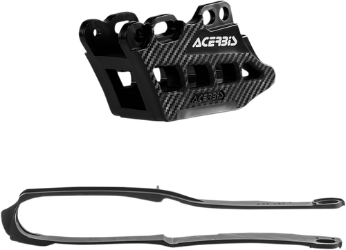 ACERBIS - 2666240001 - Chain Guide and Slider Kit - Honda CRF250R/CRF450R/RX - Black
