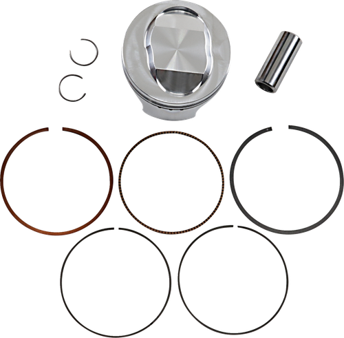 JE PISTONS - 274195 - Piston Kit - 74.00 mm - 12.0:1 CR - Yamaha