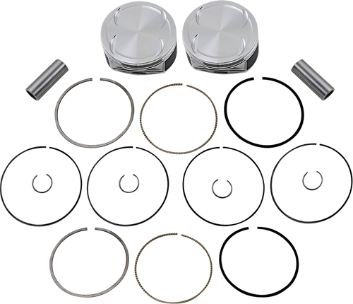 JE PISTONS - 370246 - Piston Kit - 4.25” Bore - +0.313” Oversize - 107” M8