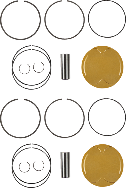 JE PISTONS - 379447 - Piston Kit - 92.00 mm - 11.0:1 CR - Honda