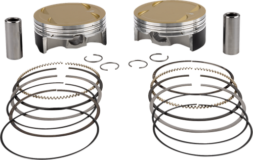 JE PISTONS - 394138 - Piston Kit - 4.250” - 10.25:1 CR - 114”/117” M8