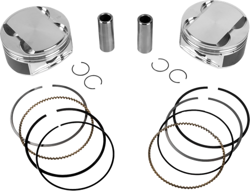 JE PISTONS - 398734 - Piston Kit - 4.080” Bore - 4.500” Stroke - 11.5:1 CR - 114” M8