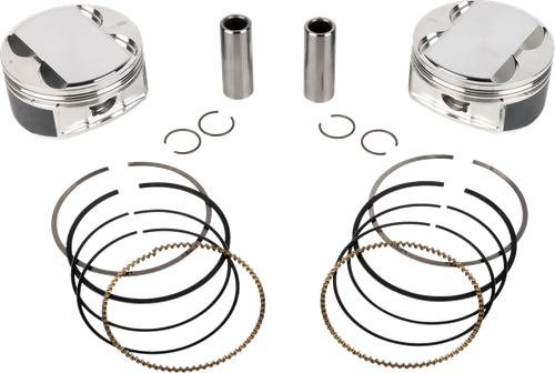 JE PISTONS - 398736 - Piston Kit - 4.250” Bore - 4.500” Stroke - 11.5:1 CR - 114” M8