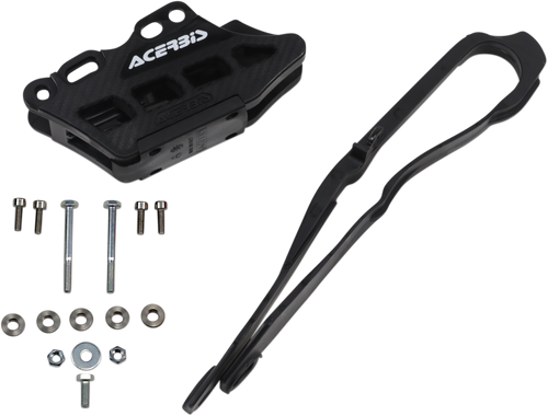 ACERBIS - 2742640001 - Chain Guide 2.0 and Slider Kit - Black - Honda