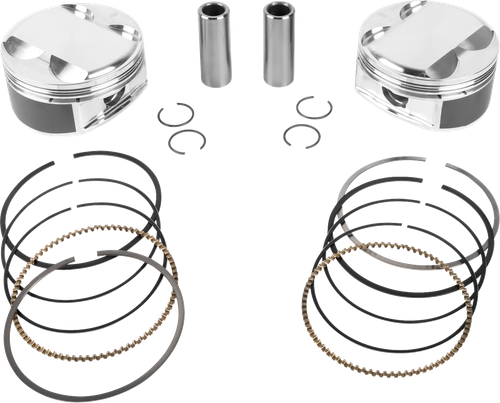 JE PISTONS - 398758 - Piston Kit - 4.016” Bore - 4.500” Stroke - 12.0:1 CR - 114” M8