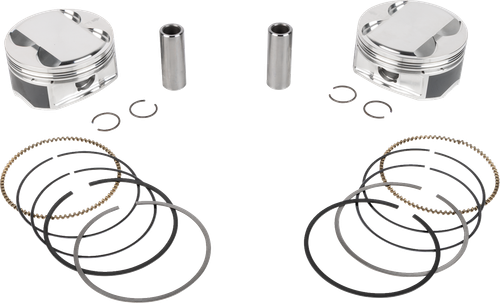 JE PISTONS - 399156 - Piston Kit - 4.260” Bore - 4.375” Stroke - 11.5:1 CR - 107” M8