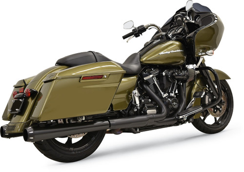 BASSANI XHAUST - 1F572DNT5B - DNT Megaphone Muffler - Black/Black