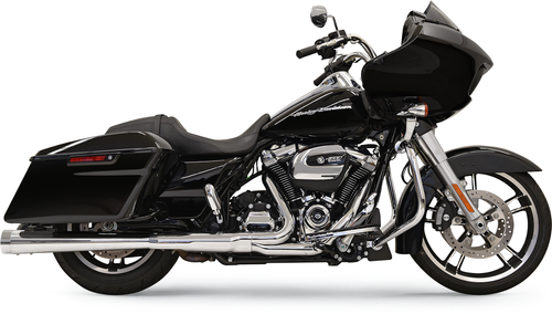BASSANI XHAUST - 1F572DNT6 - DNT Megaphone Muffler - Chrome/Chrome