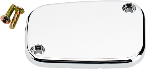 JOKER MACHINE - 08-004C - Front Brake Master Cylinder Cover - Smooth - Chrome