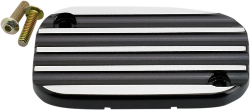 JOKER MACHINE - 08-005B - Hydraulic Clutch Master Cylinder Cover - Finned - Black
