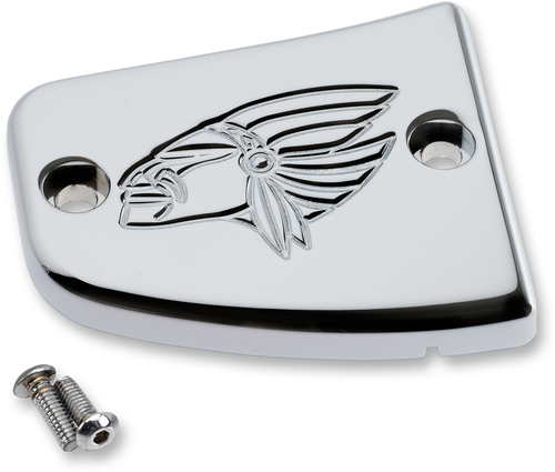 JOKER MACHINE - 30-382-3 - Front Brake Master Cylinder Cover for Indian Scout - Warrior - Chrome