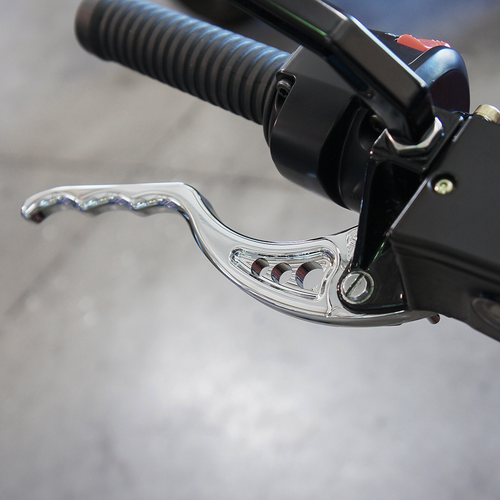 JOKER MACHINE - 30-333-3 - Hand Lever for Indian - Brake - Chrome