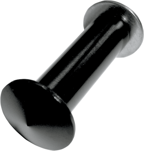 JOKER MACHINE - 03-022B - Hole Plug - Mirror - Handlebar End - Flush-Mounted - Black - Each