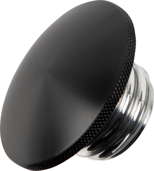 JOKER MACHINE - 10-444B - Gas Cap - Knurled - Black - Harley-Davidson
