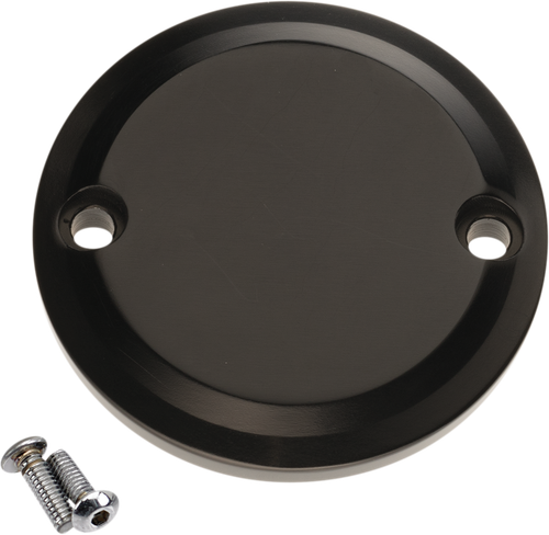 JOKER MACHINE - 02-971-1 - Timing Cover - Smooth - Black Anodized - M8