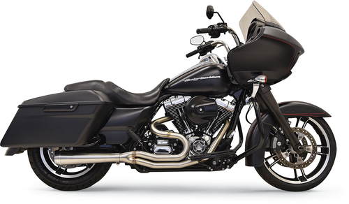 BASSANI XHAUST - 1F12SS - 2:1 Exhaust - Stainless Steel - Megaphone