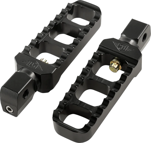 JOKER MACHINE - 08-61-8B - Serrated Foot Pegs - Black - Narrow