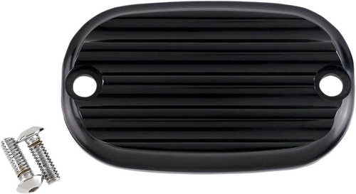 JOKER MACHINE - 08-01-1 - Master Cylinder Cover - Finned - Black