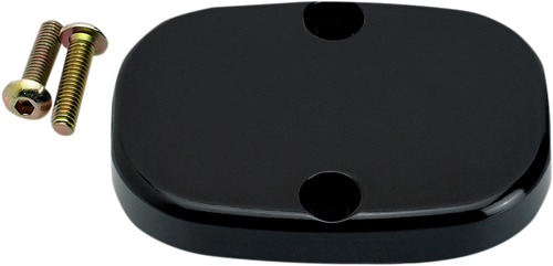 JOKER MACHINE - 08-010B - Master Cylinder Cover - Smooth - Black - FL